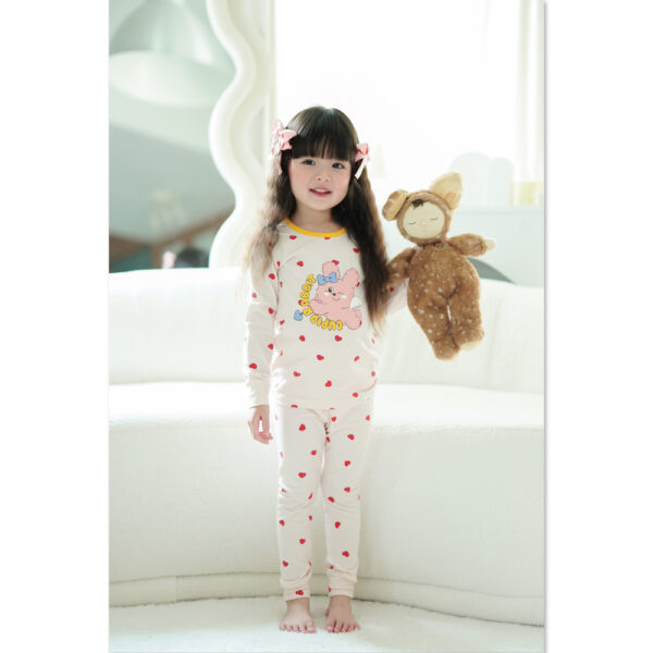 Cordi-I 25ss/ชุดนอนแขนยาวขายาว ผ้า Single Span Cupid