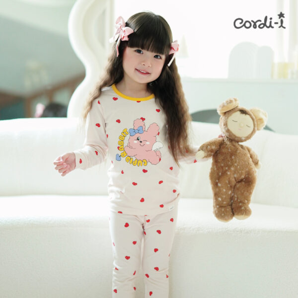 Cordi-I 25ss/ชุดนอนแขนยาวขายาว ผ้า Single Span Cupid
