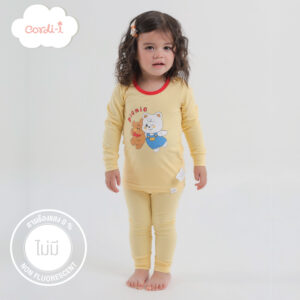 Cordi-I 25ss/ชุดนอนแขนยาวขายาว ผ้า Single Span Picnic day