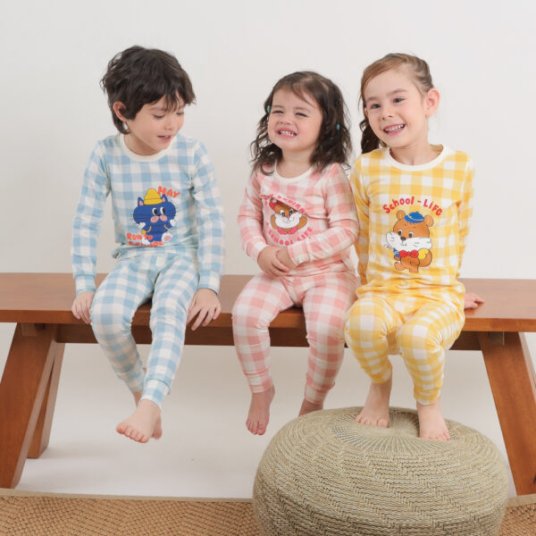 Cordi-I 24fw/ชุดนอนแขนยาวขายาว ผ้า Single Span Buddy