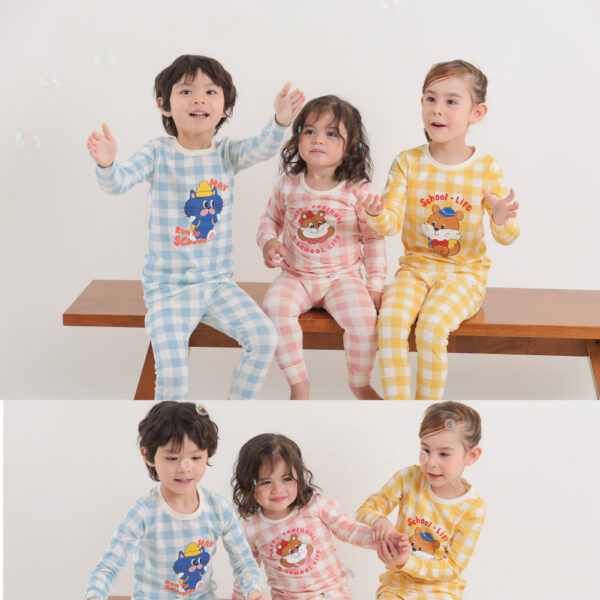 Cordi-I 24fw/ชุดนอนแขนยาวขายาว ผ้า Single Span Buddy