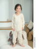 ชุดนอนเด็กแขนยาวขายาว 25ss/Organic Soft (BEIGE)