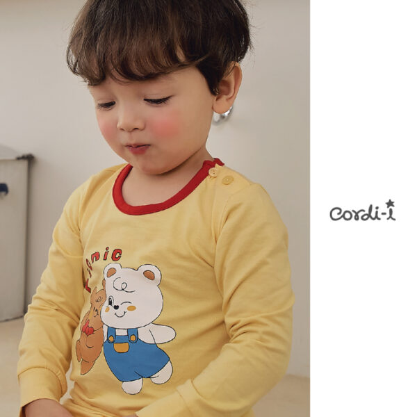 Cordi-I 25ss/ชุดนอนแขนยาวขายาว ผ้า Single Span Picnic day