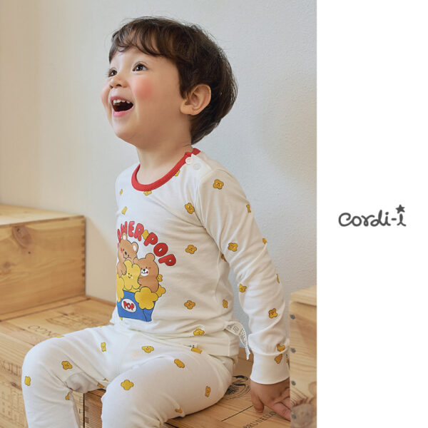 Cordi-I 25ss/ชุดนอนแขนยาวขายาว ผ้า Single Span Popcorn