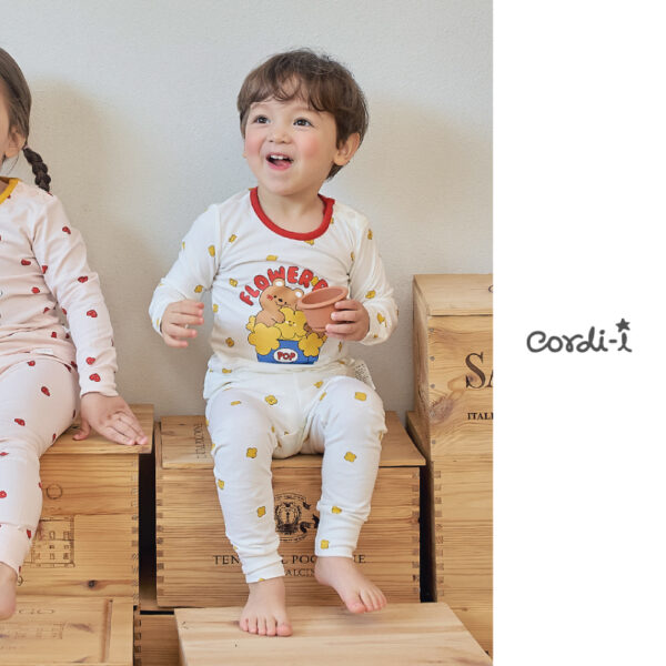 Cordi-I 25ss/ชุดนอนแขนยาวขายาว ผ้า Single Span Popcorn