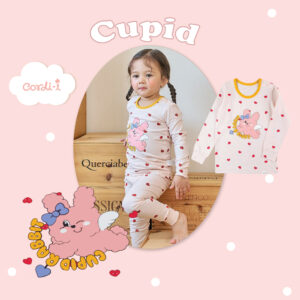 Cordi-I 25ss/ชุดนอนแขนยาวขายาว ผ้า Single Span Cupid