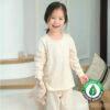 ชุดนอนเด็กแขนยาวขายาว 25ss/Organic Soft (BEIGE)