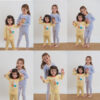 Cordi-I 25ss/ชุดนอนแขนยาวขายาว ผ้า Single Span Bonjour bear