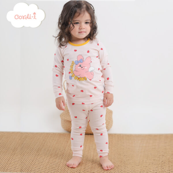Cordi-I 25ss/ชุดนอนแขนยาวขายาว ผ้า Single Span Cupid