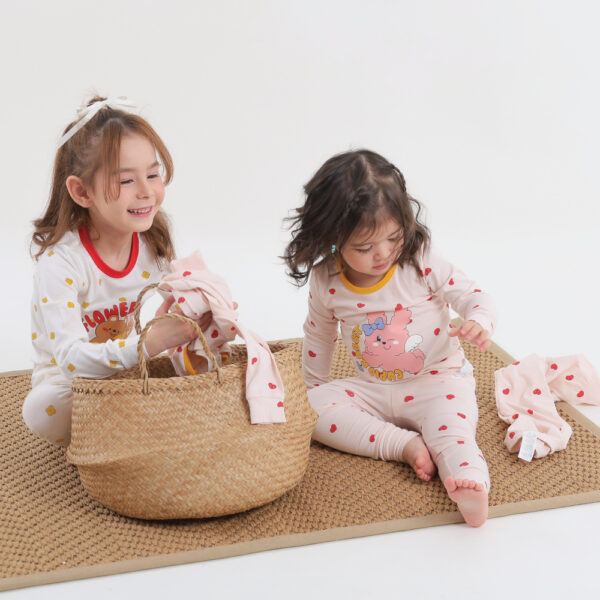 Cordi-I 25ss/ชุดนอนแขนยาวขายาว ผ้า Single Span Cupid