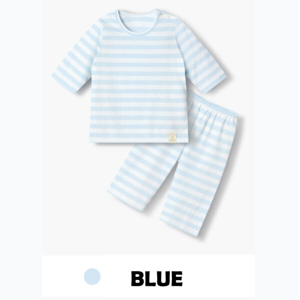 ชุดแขนขายาว 7 ส่วน 25ss/ Cotton Pre dyed Stripe