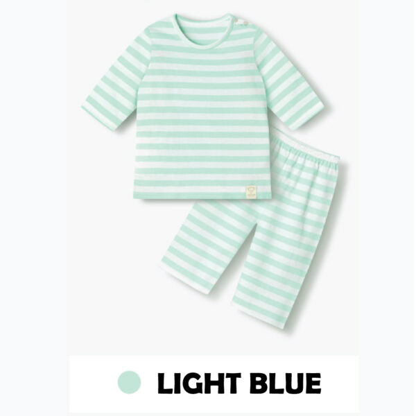 ชุดแขนขายาว 7 ส่วน 25ss/ Cotton Pre dyed Stripe