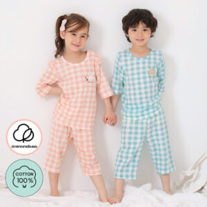 ชุดแขนขายาว 7 ส่วน 25ss/ Slub Cotton Star Bear