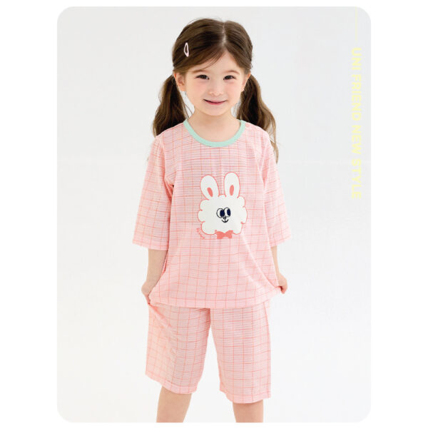 ชุดแขนขายาว 7 ส่วน 25SS/ Cotton Jacquard  Pong Pong Bunny