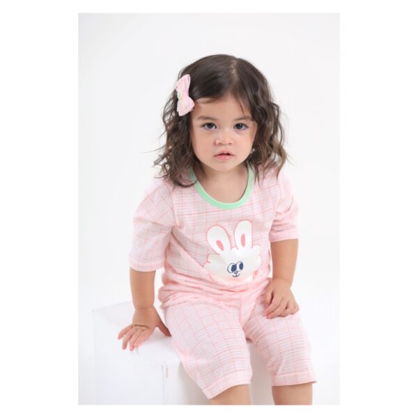 ชุดแขนขายาว 7 ส่วน 25SS/ Cotton Jacquard  Pong Pong Bunny