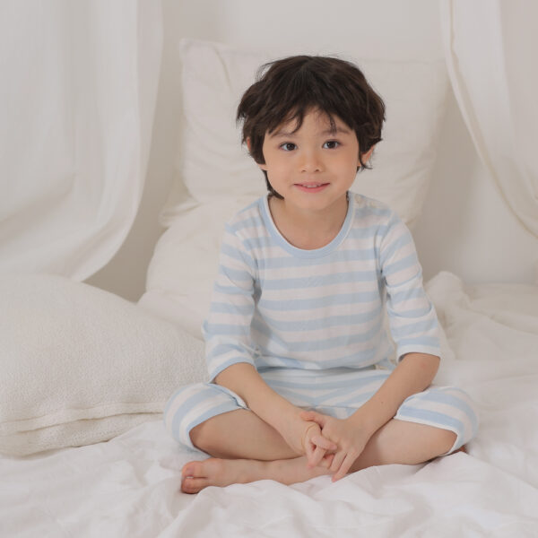 ชุดแขนขายาว 7 ส่วน 25ss/ Cotton Pre dyed Stripe