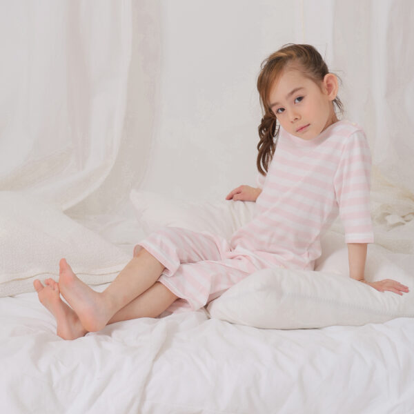 ชุดแขนขายาว 7 ส่วน 25ss/ Cotton Pre dyed Stripe
