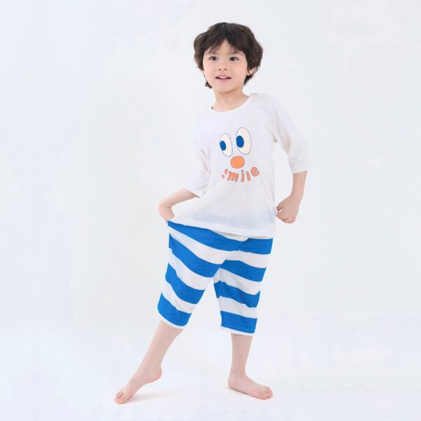 ชุดแขนขายาว 7 ส่วน 25ss/ Slub Cotton Smile