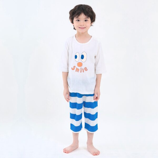 ชุดแขนขายาว 7 ส่วน 25ss/ Slub Cotton Smile