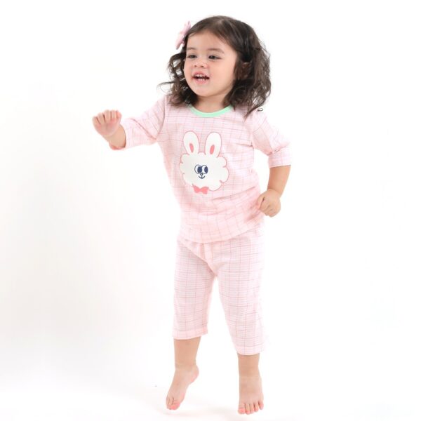 ชุดแขนขายาว 7 ส่วน 25SS/ Cotton Jacquard  Pong Pong Bunny