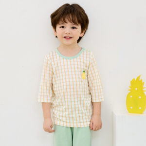 ชุดแขนขายาว 7 ส่วน 25ss Cool Rayon Sweet Bonbon Yellow