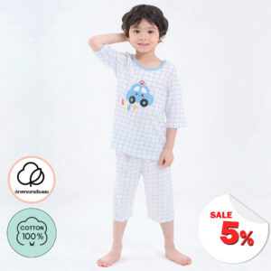 ชุดแขนขายาว 7 ส่วน 25SS/ Cotton Beep Beep