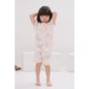 ชุดเสื้อแขนสั้นและกางเกงขาสั้น 5 ส่วน 25ss Organic Cotton Pinky Unicorn
