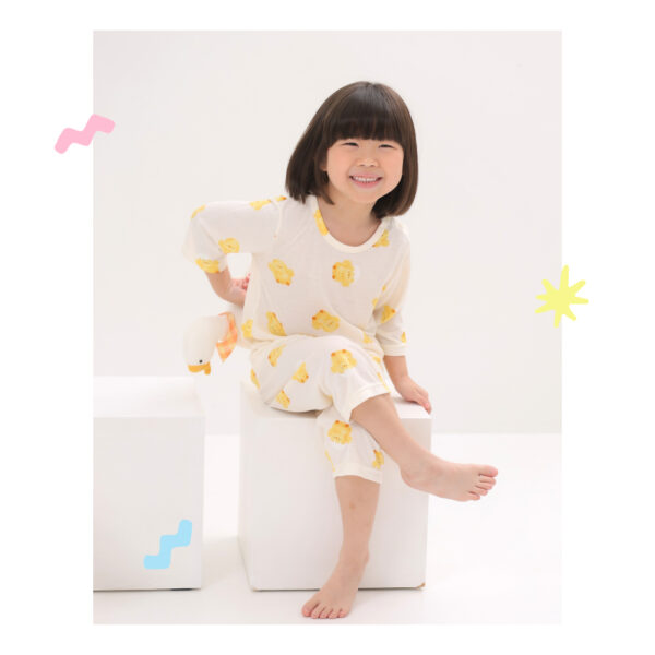 ชุดแขนขายาว 7 ส่วน 25ss Cool Rayon Fly Little Chick