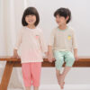 ชุดแขนขายาว 7 ส่วน 25ss Cool Rayon Sweet Bonbon Pink
