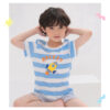 ชุดเสื้อแขนสั้นและกางเกงขาสั้น 5 ส่วน 25ss  Slub Cotton Rocket