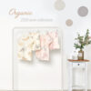 ชุดเสื้อแขนสั้นและกางเกงขาสั้น 5 ส่วน 25ss Organic Cotton Pinky Unicorn