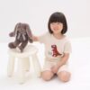 ชุดเสื้อแขนสั้นและกางเกงขาสั้น 5 ส่วน 25ss Organic Cotton Hi Dino