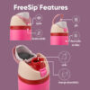 10.15 แก้วน้ำเก็บความเย็น Owala Freesip 475ml. (16oz)
