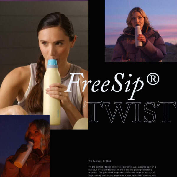 กระบอกน้ำเก็บความเย็น Owala Freesip Twist 530ml. (18oz.)