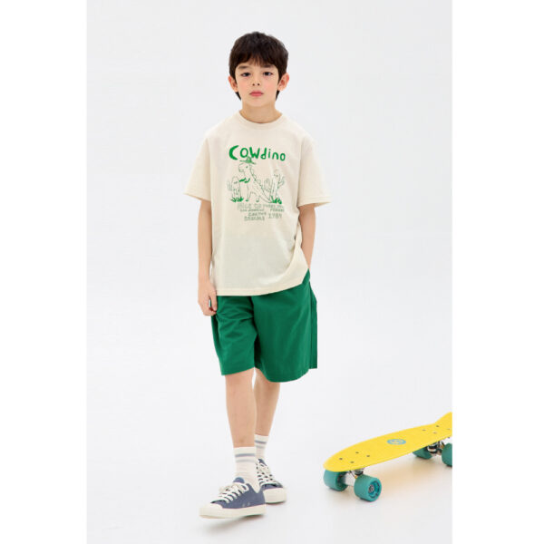 ชุดลำลองเด็ก 25SS/Cotton5 Cow Dino