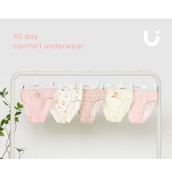 กางเกงในเด็ก 2025/Sweet Candy Girls’ Triangle (5 ชิ้น)