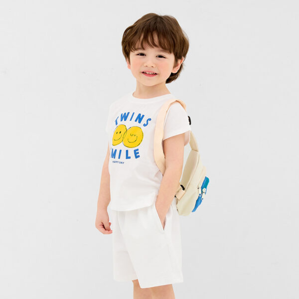 ชุดลำลองเด็ก 25SS/Cotton5 Twin Smile