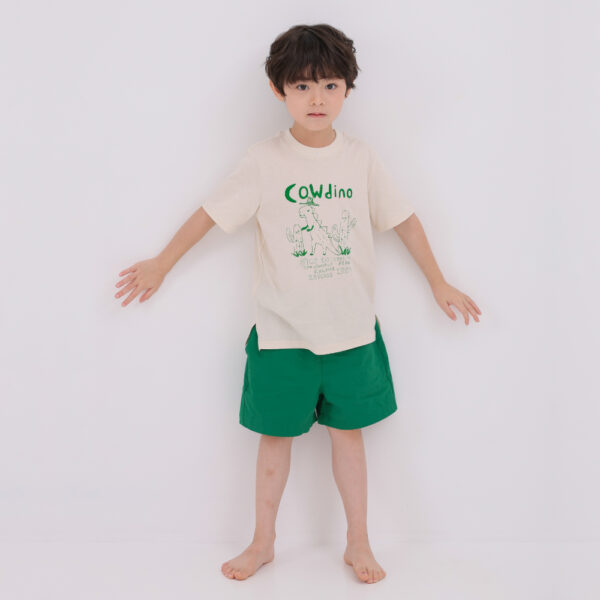 ชุดลำลองเด็ก 25SS/Cotton5 Cow Dino