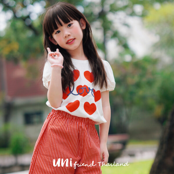 ชุดลำลองเด็ก 25SS/Cotton5 Loving You