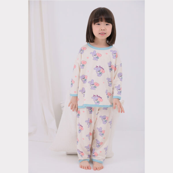 Cordi-I 25SS ชุดนอนเด็ก Purple Rabbit Plump