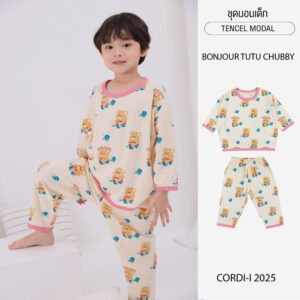 Cordi-I 25SS ชุดนอนเด็ก Bonjour Tutu Chubby