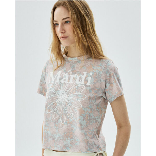เสื้อยืด Mardi SLIM TSHIRT FLEUR FLOWERMARDI