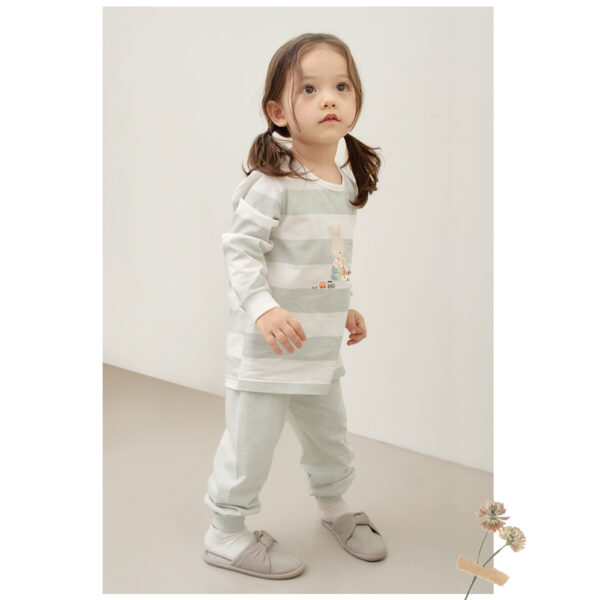 h 26SS/ชุดนอนเด็กแขนยาวขายาว Organic Cotton Toy Rabbit