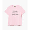jo; เสื้อยืด Marithé françois girbaud W CURSIVE LOGO TEE