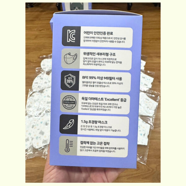 nhn หน้ากากอนามัยนำเข้าจากเกาหลีทรง 3D แบรนด์ ezPharm+ ลายแมวเด็กน่ารัก