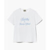tgc6 เสื้อยืด Marithé françois girbaud W CURSIVE LOGO TEE