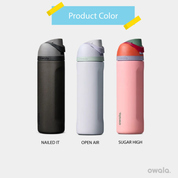 grwggh แก้วน้ำเก็บความเย็น Owala Freesip 710ml. (24oz.)