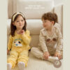 25 26FW/ชุดนอนเด็กแขนยาว-ขาวยาว/Happy Dog